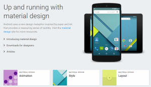 Android User Interface Guidelines