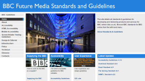 bbc future media standards and guidelines